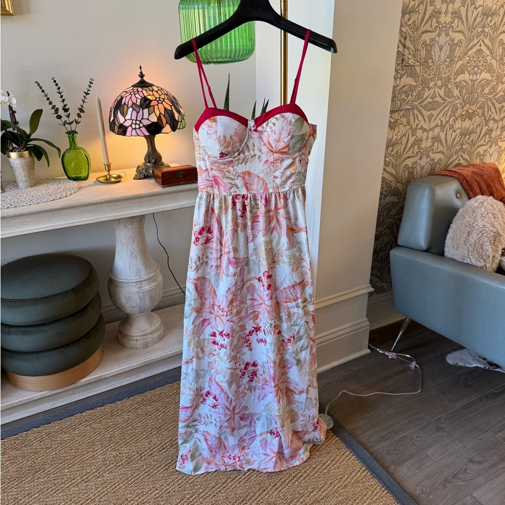 Band of The Free Floral Maxi Dress